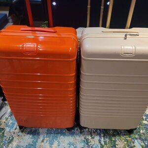 BEIS RED & BIGE LARGE CHECK IN 31"